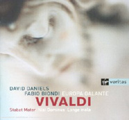 CD - Vivaldi - Stabat Mater - D. Daniels - F. Biondi - Europa Galante