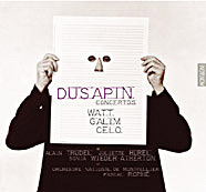 CD - Dusapin - Concertos -  ONM -  J. Hurel - S. Wieder Atherton -  A. Trudel