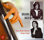 CD - Bach - Brahm - S. Wieder Atherton - I. Cooper