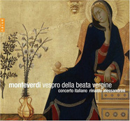 CD -  Vpres de Monteverdi - Concerto Italiano - R. Alesandrini